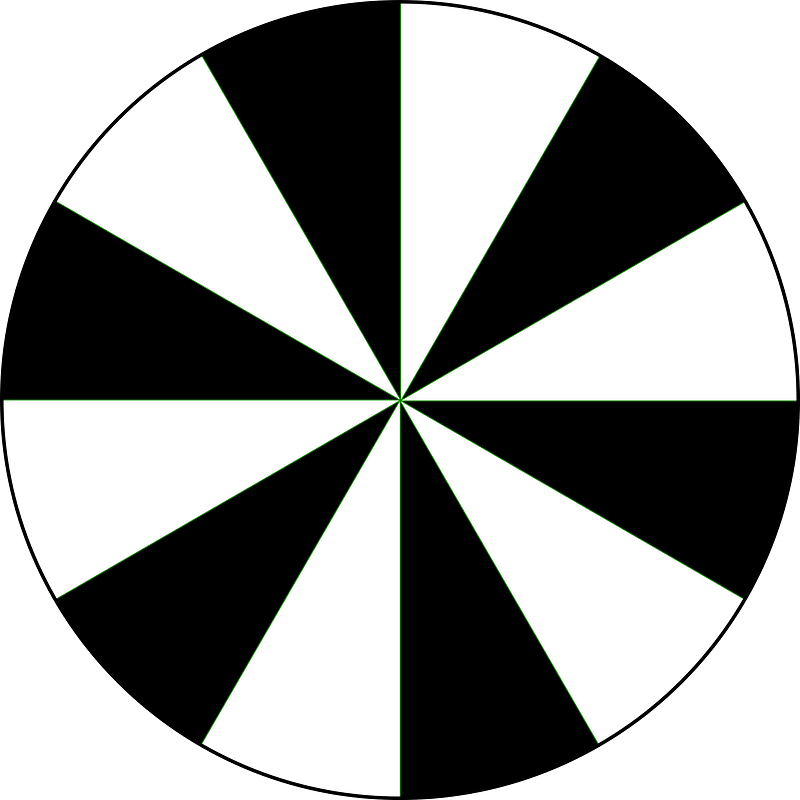 12 Segment Circle