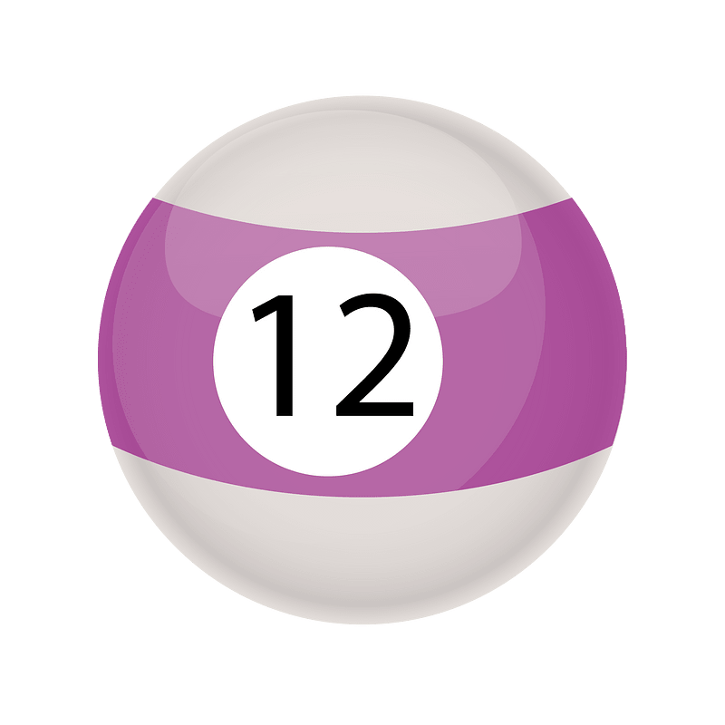 12 Ball - Free vector clipart images on creazilla.com