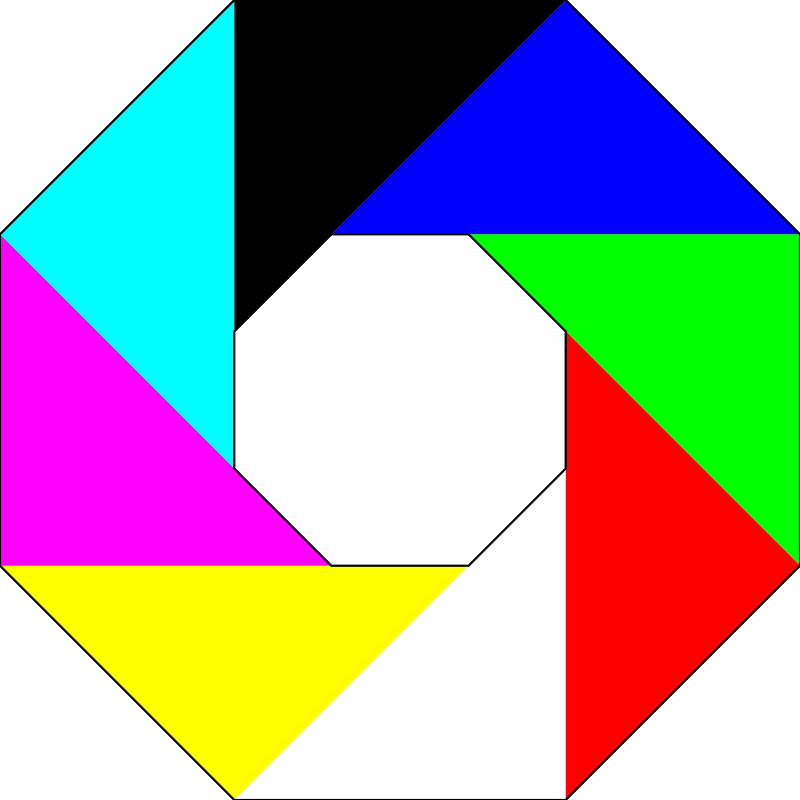 Colorful Octagon