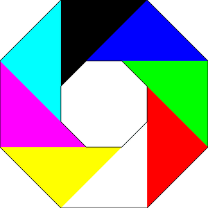 Colorful Octagon