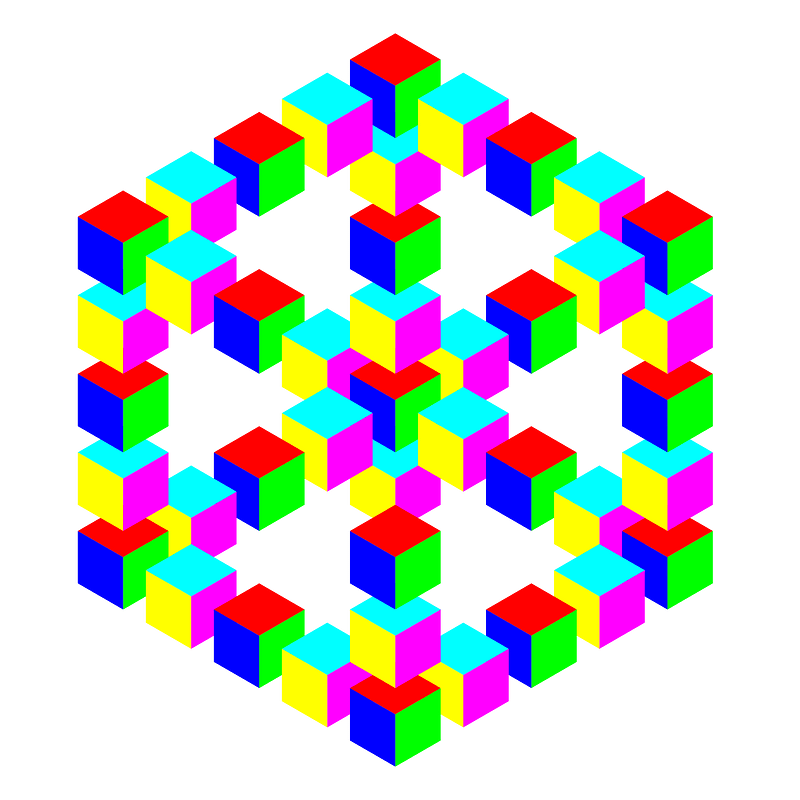 Impossible Hexagon Cube