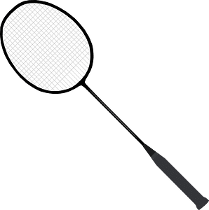 Badminton Racket (with Strings)