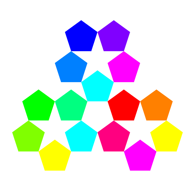 Color Pentagon Inspiration