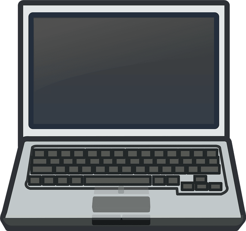 White Laptop Notebook Netbook