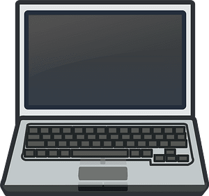 White Laptop Notebook Netbook