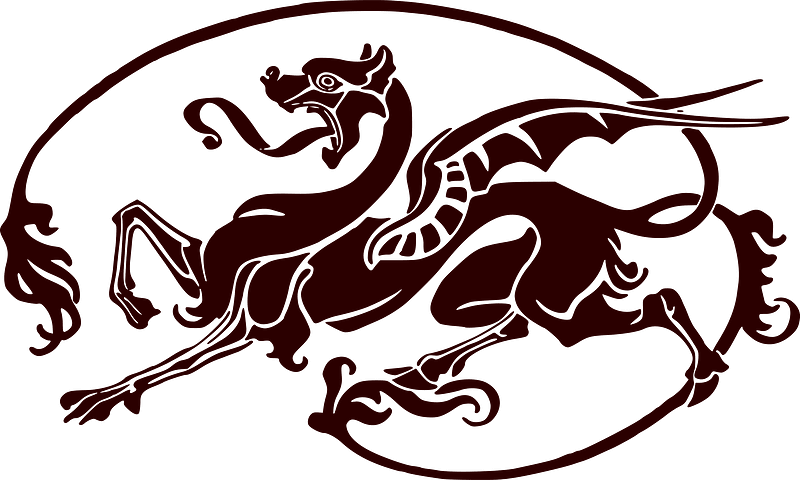 Art Nouveau Dragon