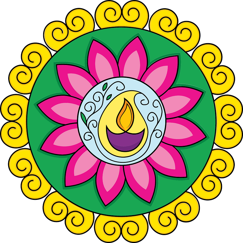 Diwali rangoli
