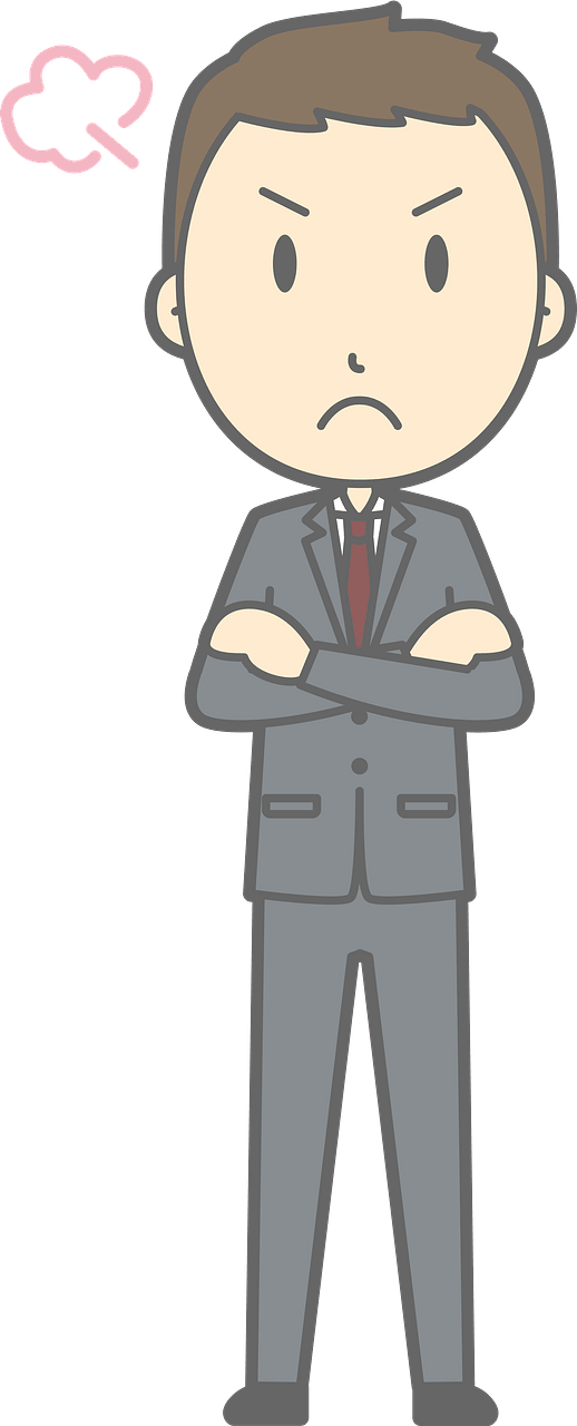 (Nathan) Businessman is Angry