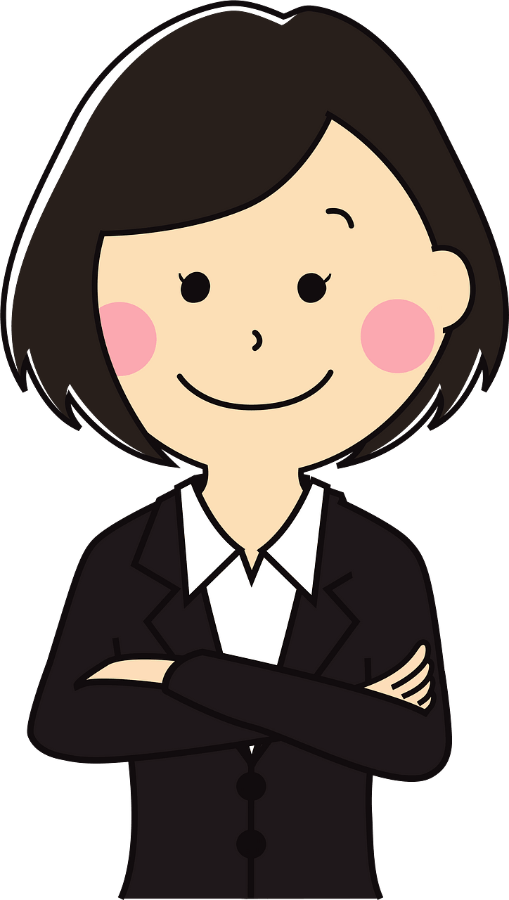 Businesswoman is Expressing Joy