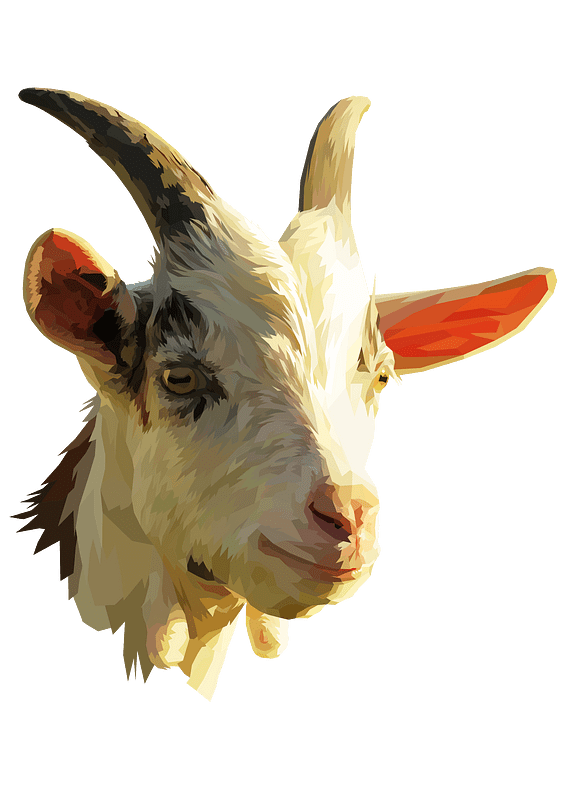 Goat head - Free vector clipart images on creazilla.com