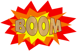 Boom - Free vector clipart images on creazilla.com