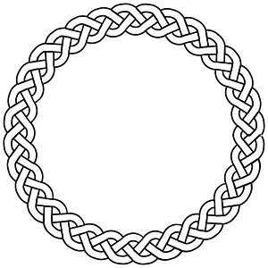 3-Plait Border Circle