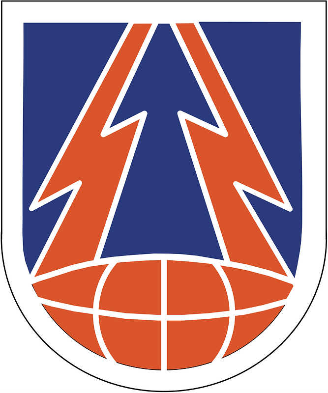 Former US Army 982nd Signal Company Beret Flash