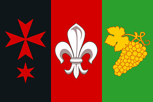 Flag of Morašice (okres Znojmo)