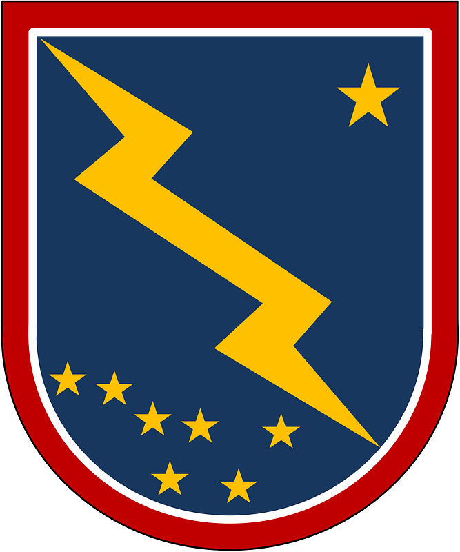 Former US Army Alaska Early-Entry Command Post Beret Flash