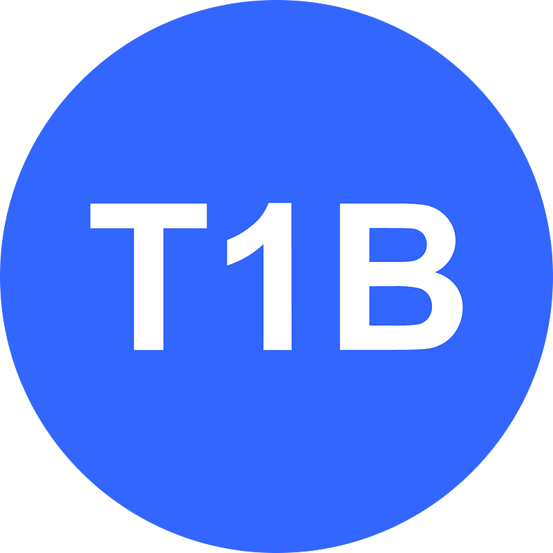 Antalya public transport - T1B symbol