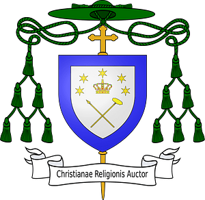 COA Bishop Anselmo Llorente y La Fuente of Costa Rica (1851-1871)