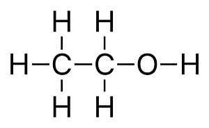 Ethanol-structure