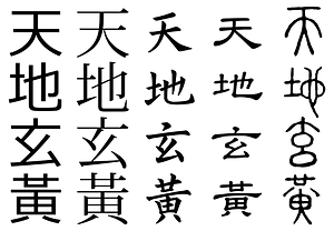 Chenzihmyon typefaces