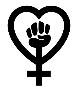 Black Feminism Symbol-with-heart