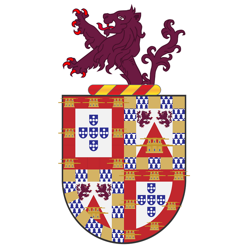 ESCUDO DA FAMILIA NORONHA, DE PORTUGAL