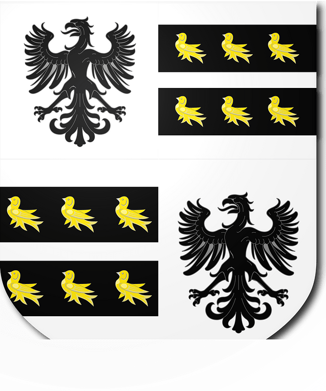 Blazon of Temple Baronets of Stowe (1611)
