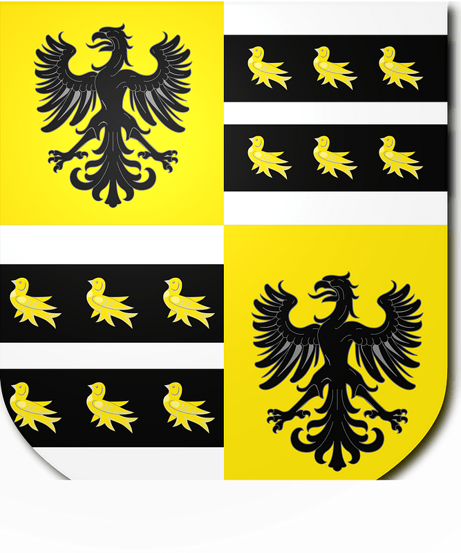 Blazon of Temple Baronets of The Nash (1876)