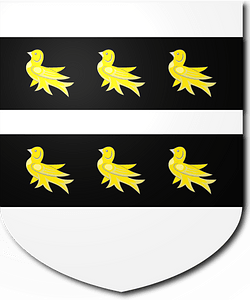 Blazon of Temple Baronets of Sheen (1666)