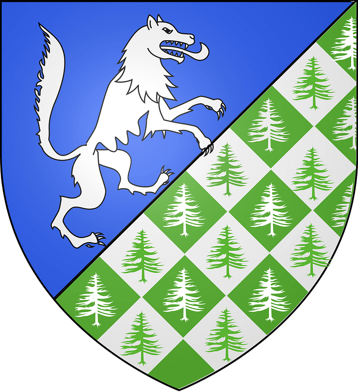 Blason ville fr Cormaranche en Bugey (Ain)