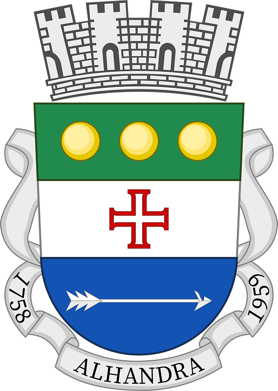 Alhandra - Brasão de Armas