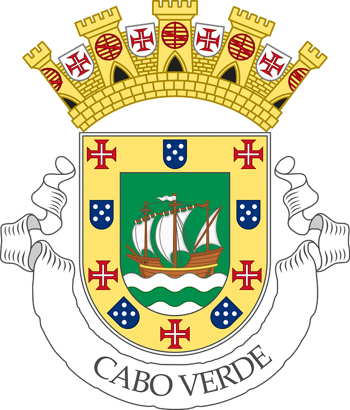 Provisional Coat of Arms of the Colony of Cabo Verde