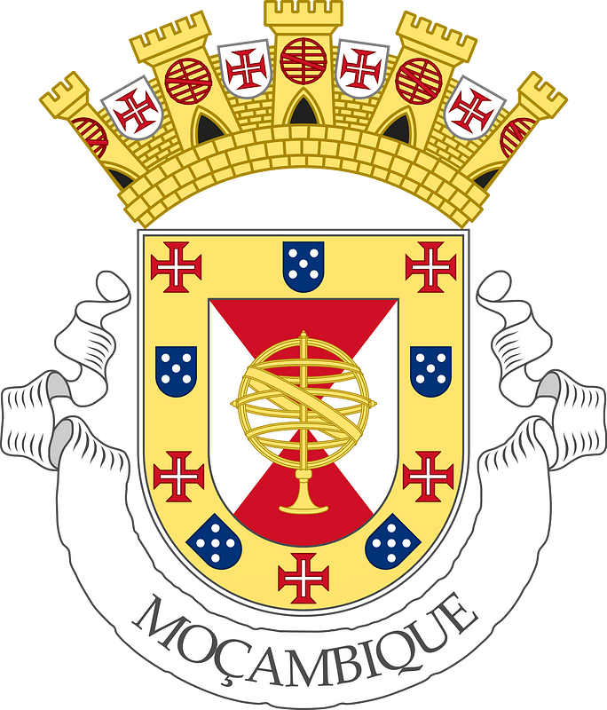 Provisional Coat of Arms of the Colony of Mozambique