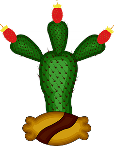TOPOGLIFO DE MEXICO TENOCHTITLAN 3TUNAS