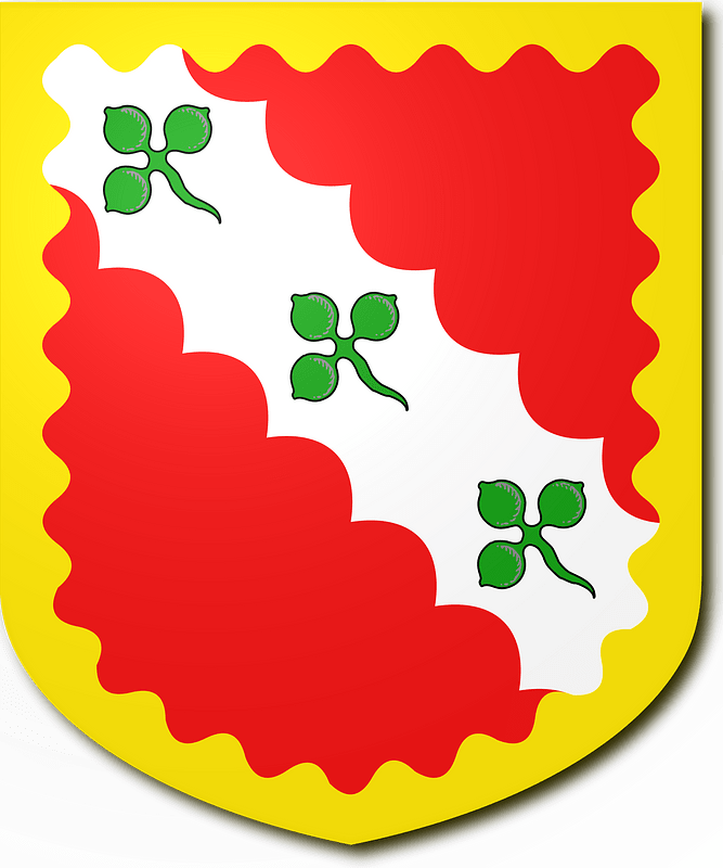 Blazon of Harvey Baronets of Langley Park (1868)