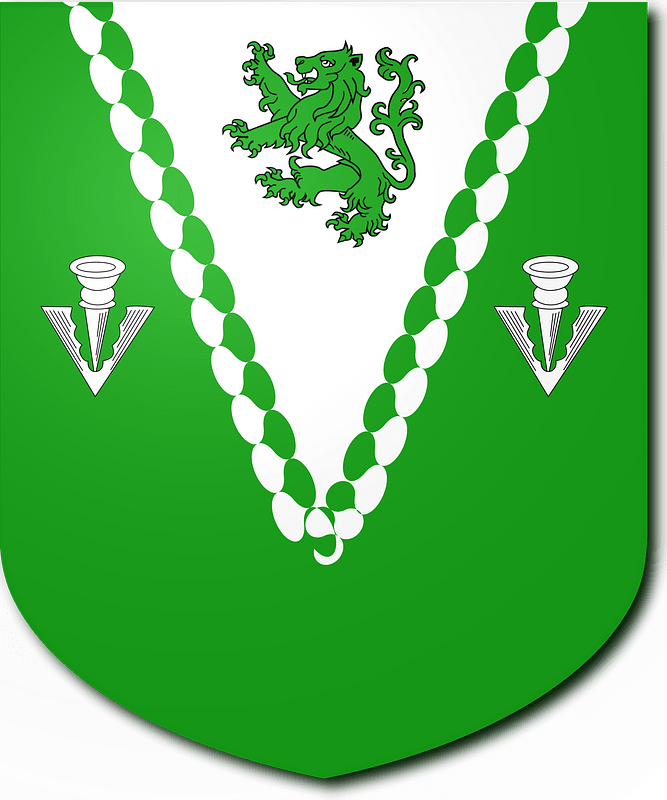 Blazon of Harrison Baronets of Le Court (1917)