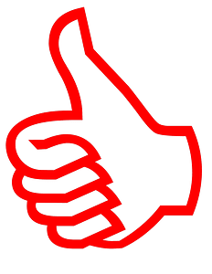 Symbol thumbs upcrv