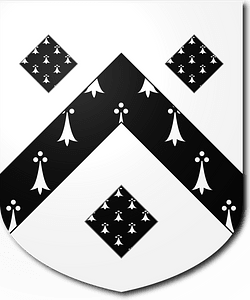 Blazon of Shaw Baronets of Eltham (1665)