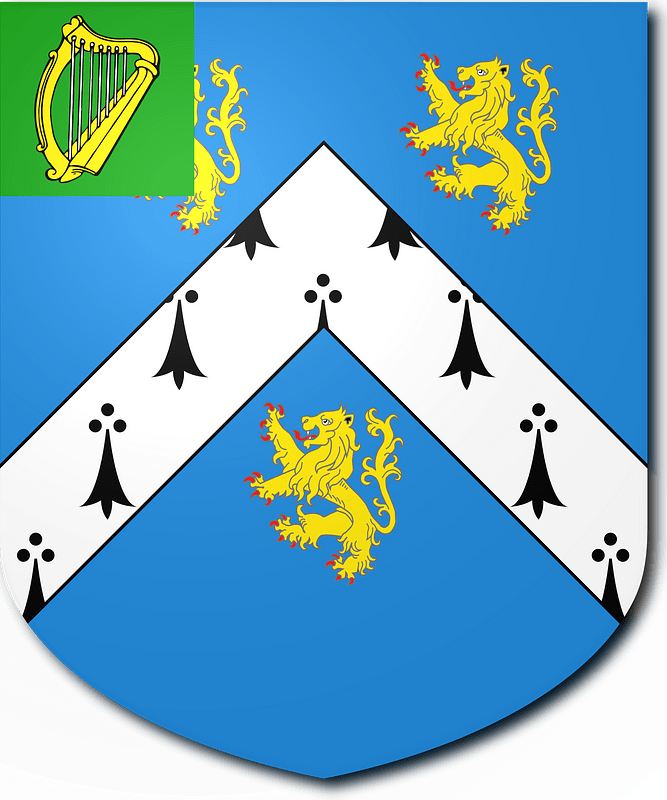 Blazon of Chinnery Baronets of Flintfield (1799)