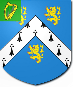Blazon of Chinnery Baronets of Flintfield (1799)