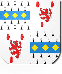 Blazon of Nagle Baronets of Jamestown (1813)
