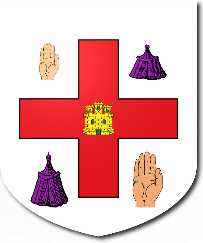 Blazon of Treves Baronets (1902)