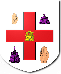 Blazon of Treves Baronets (1902)