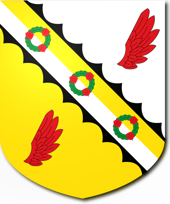 Blazon of Saxton Baronets of Circourt (1794)