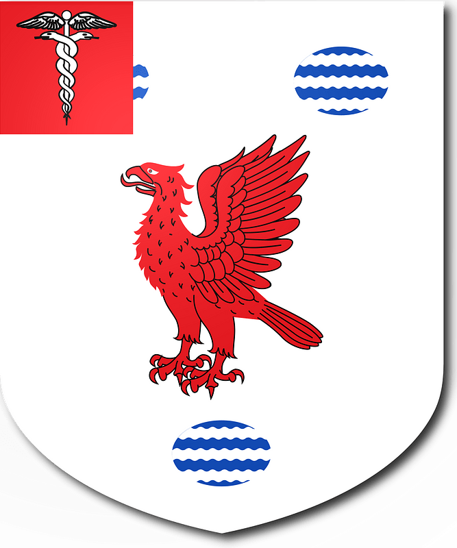 Blazon of Sykes Baronets of Basildon (1781)