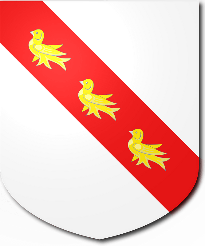 Blazon of Davers Baronets of Rougham (1682)