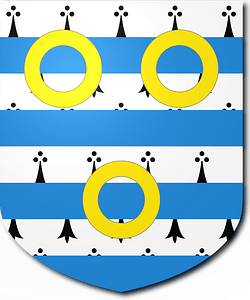 Blazon of Harries Baronets of Tong Castle (1623)