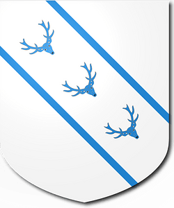 Blazon of Harland Baronets of Sutton Hall (1808)