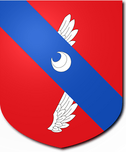 Blazon of Warre Baronets of Hestercombe (1673)