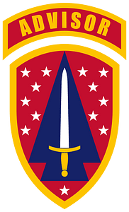 Insignia USA Army Brigade 4SFAB Advisor