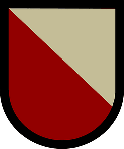 Former US Army 1st Cavalry Division Support Command-15th Support and Transport Battalion Beret Flash